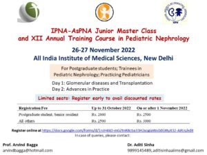 Read more about the article Junior Master Class in Pediatric Nephrology