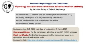 Read more about the article Nephrology Education from a Pediatrics Residents Outlook (NEfPRO)